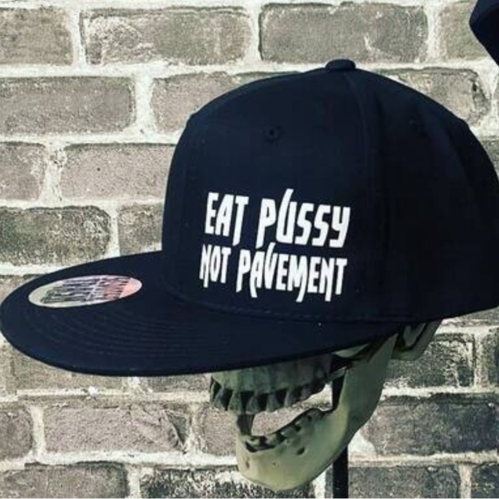 Eat P<ssy Not Pavement, Biker Hat - Picture 4 of 4